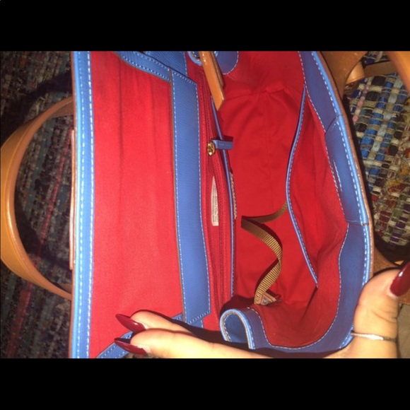 Blue Dooney & Bourke leather purse - Picture 3 of 4